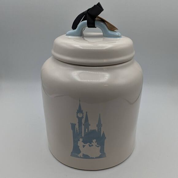 Rae Dunn Cinderella Cookie Jar Collection Disney Princess Castle Dream Come True - Picture 2 of 13